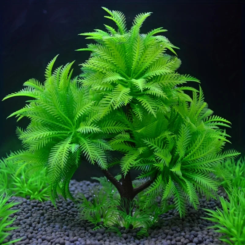 Fish tank seaweed ornament simulation