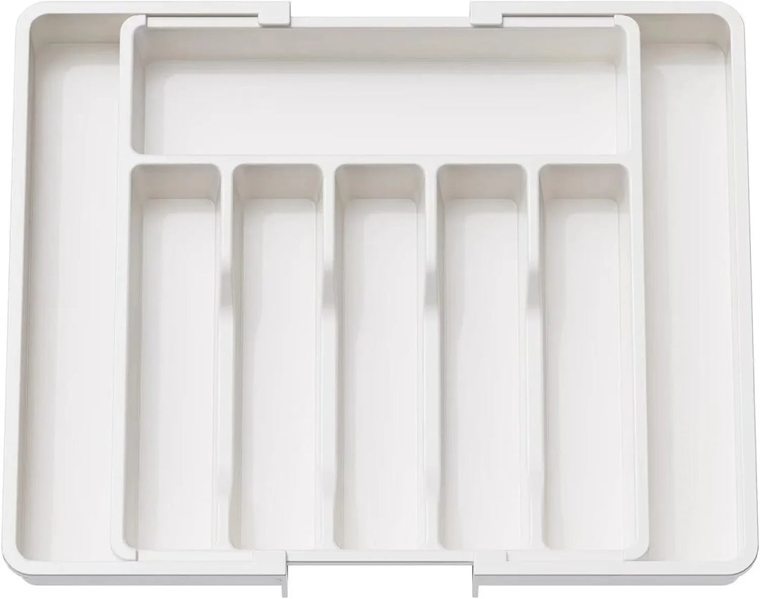 Flatware and Cutlery Holder White Cutlery Organiser