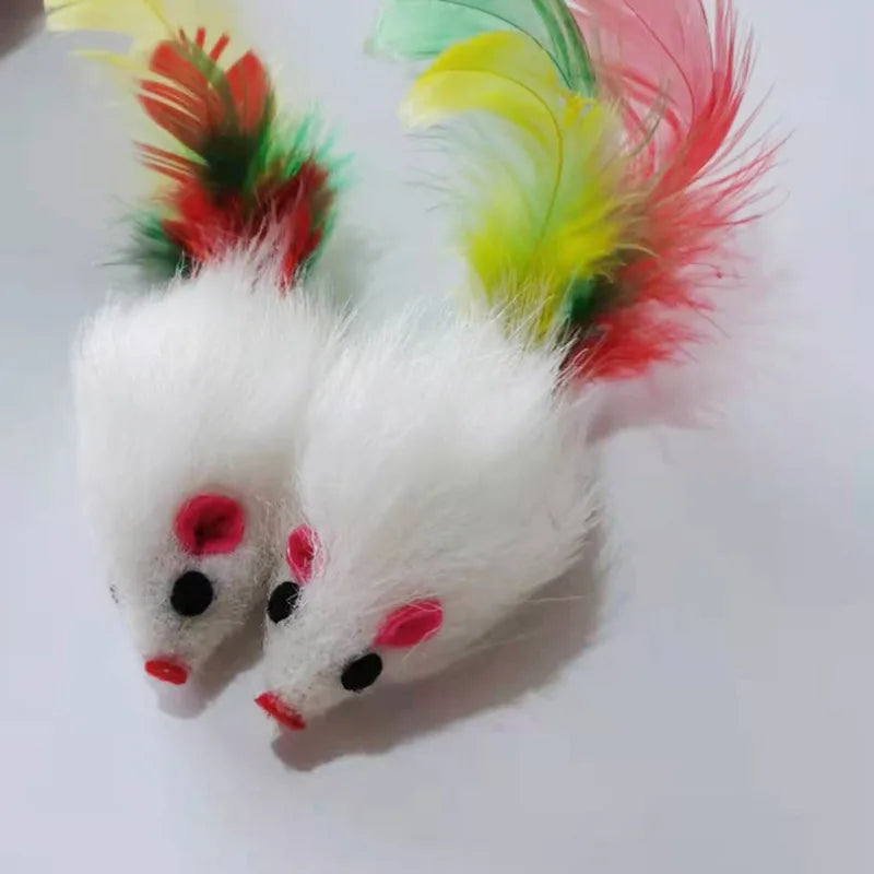 Fleece Mouse Toy for Kittens