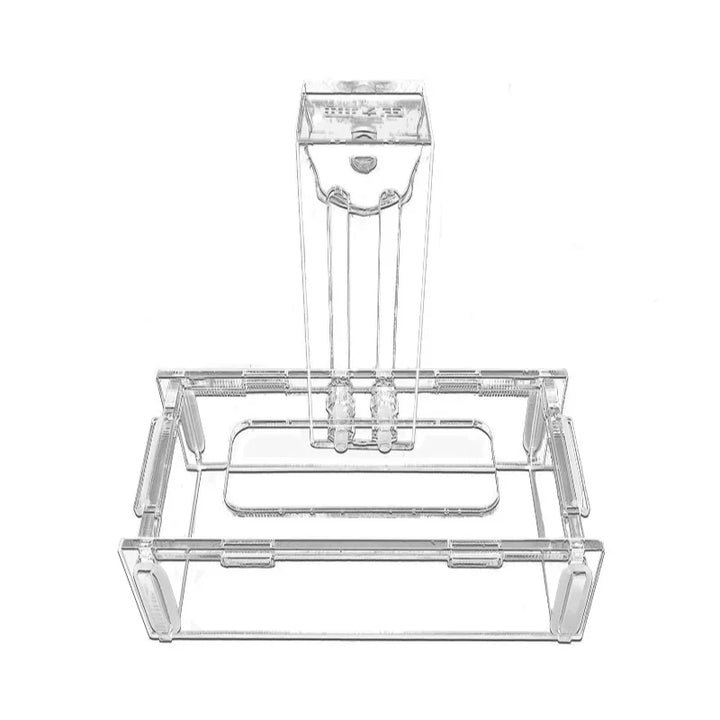 Floating fish food feeder ring design