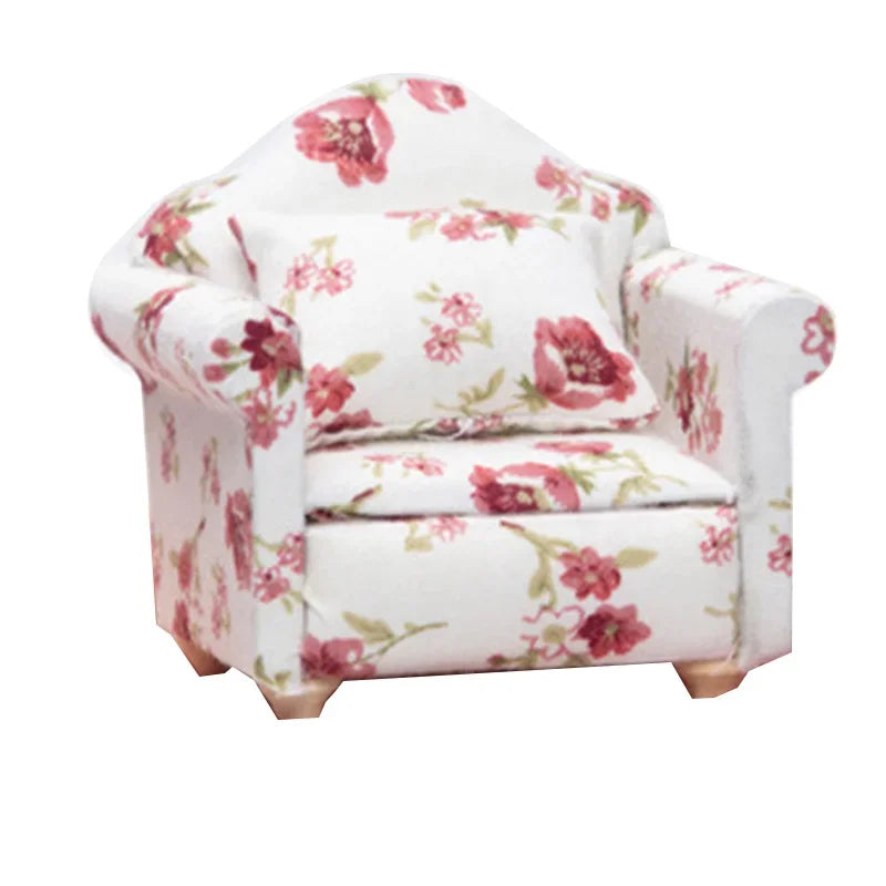 Floral Print Guinea Pig Sofa Bed