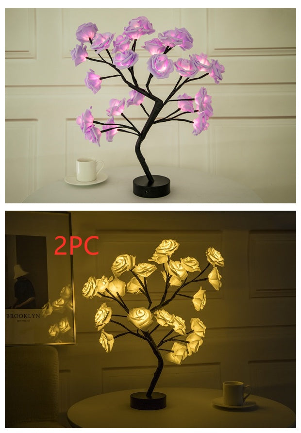 Flower Night LED Lamp