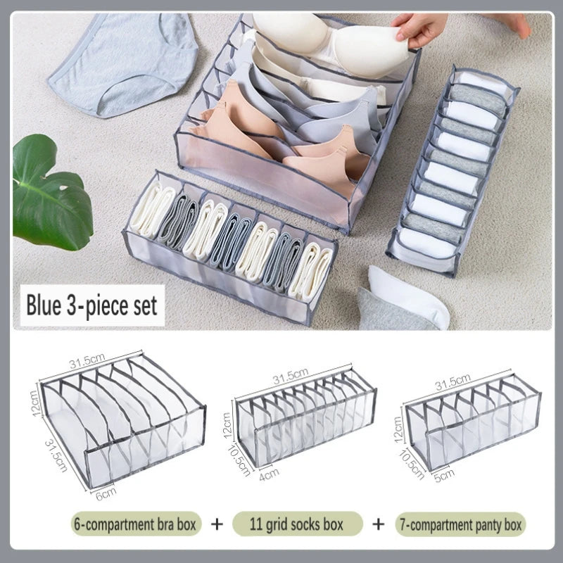 Foldable Clothes Organizer for Wardrobe Use