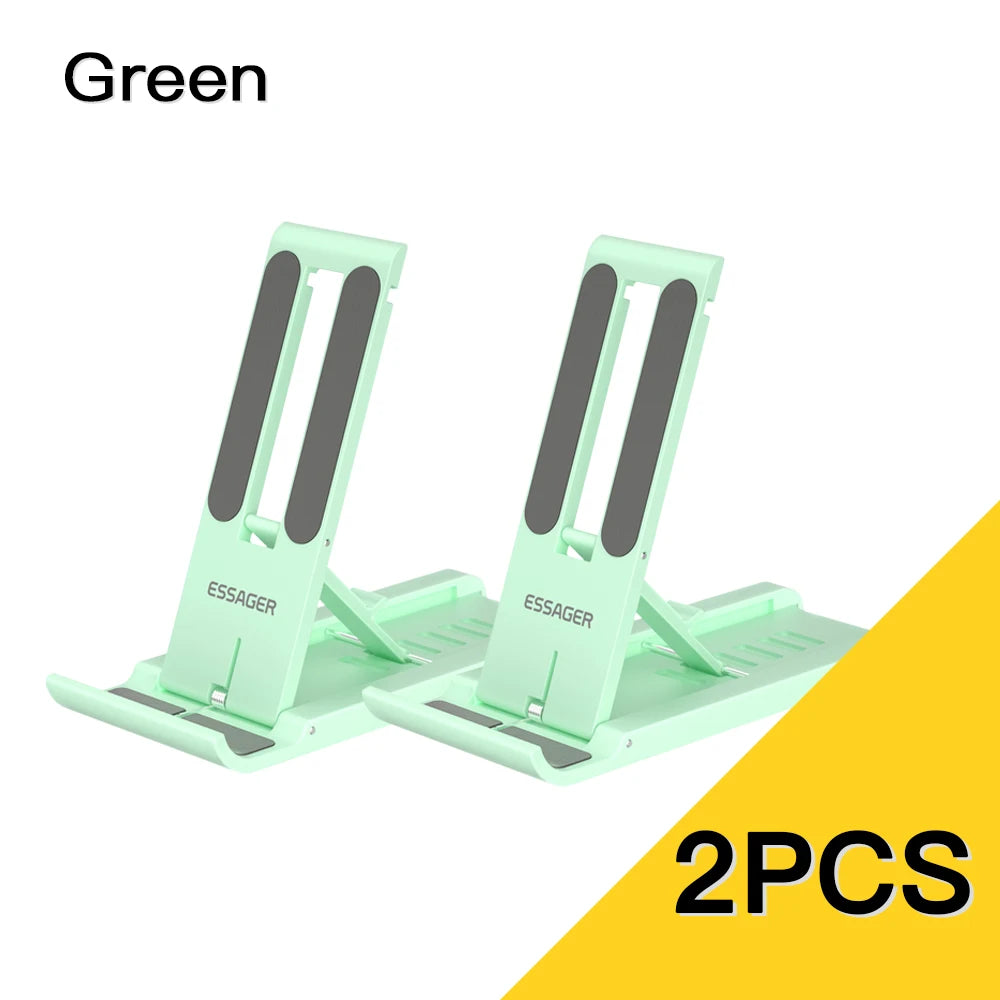 Foldable Phone Stand  in green color 