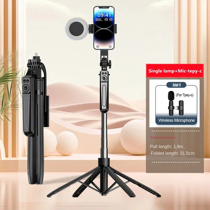 Foldable Tripod for Selfies
