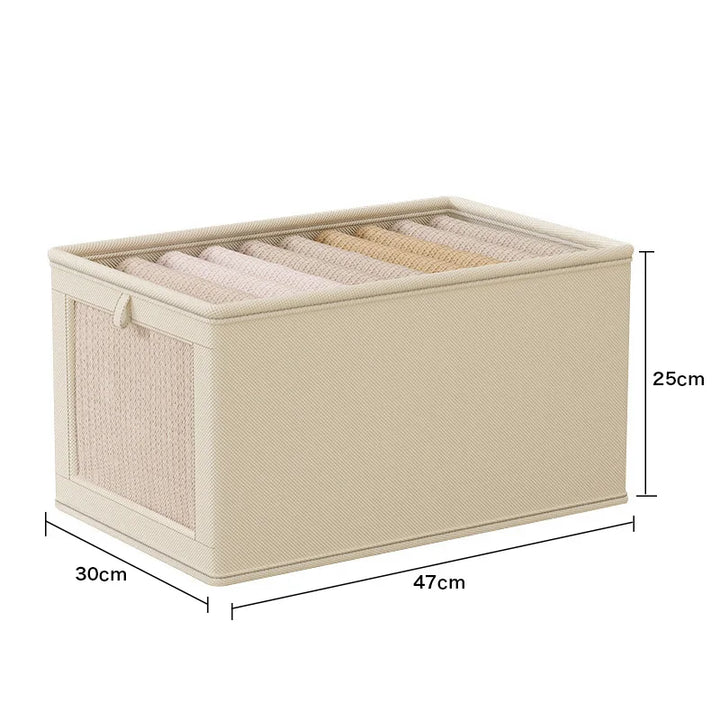 Foldable Underwear Storage Box with Cover