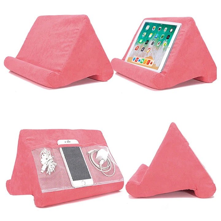 Foldable cushion device holder