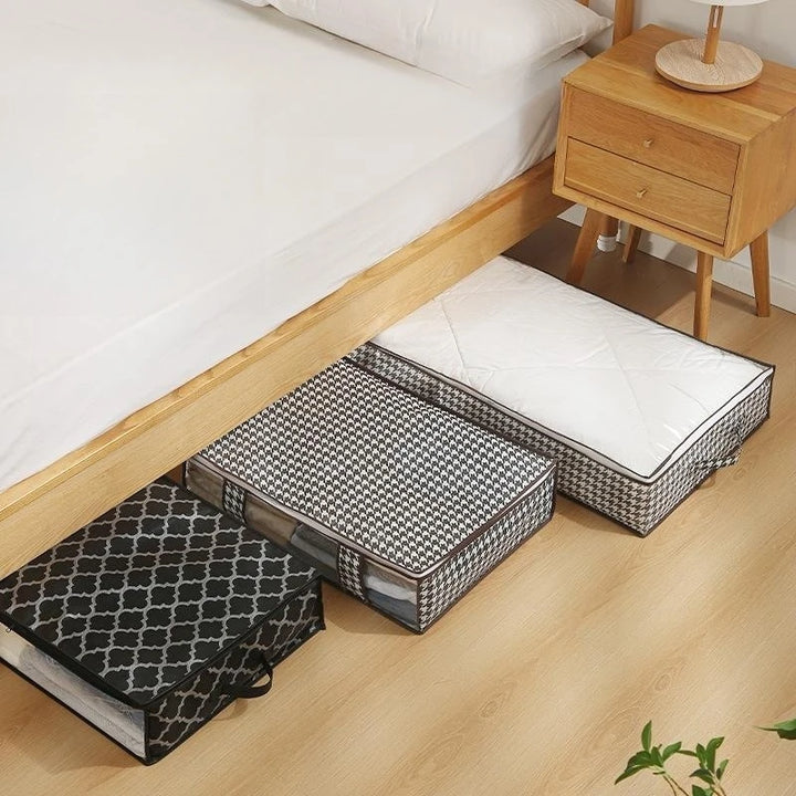 Foldable large bed storage box