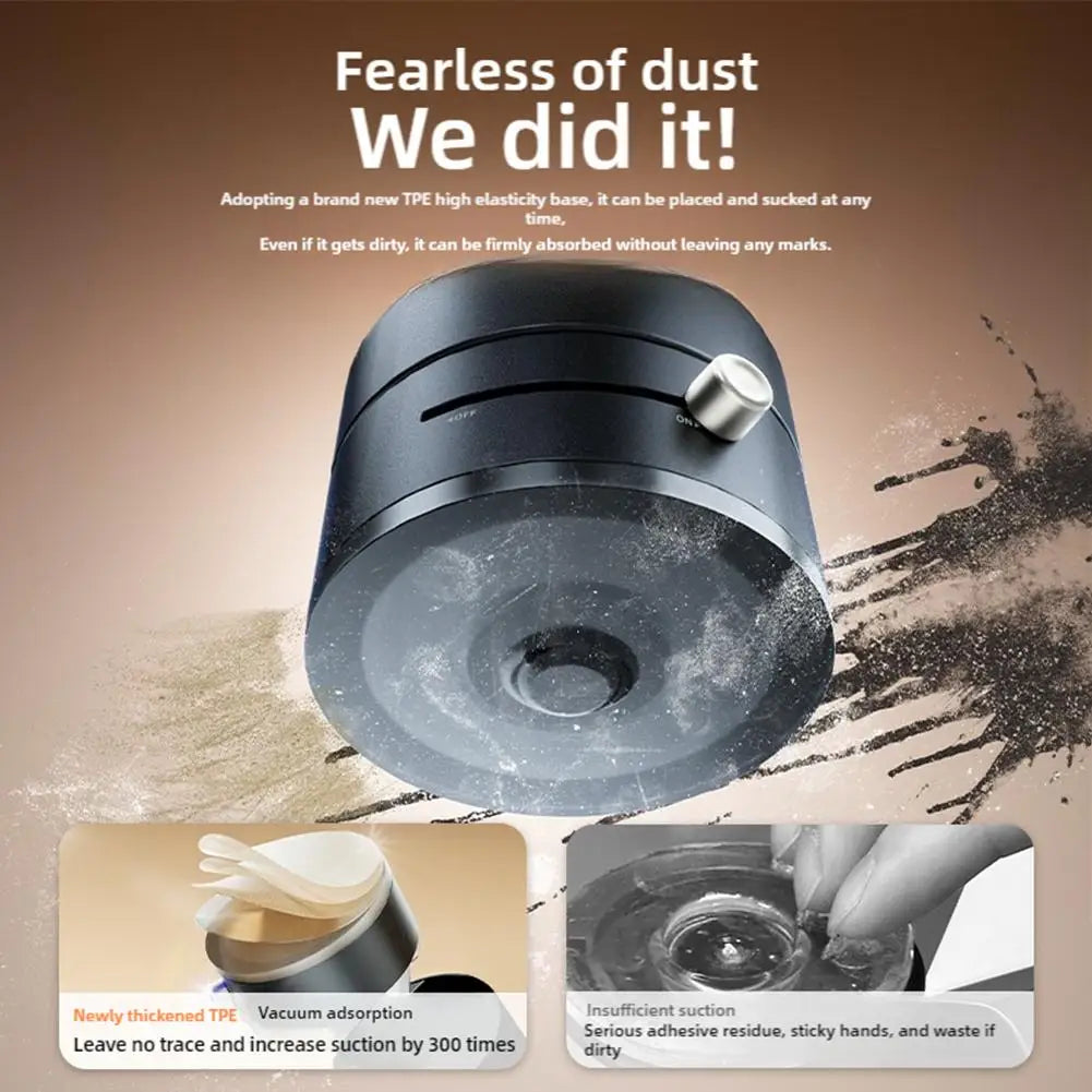 Foldable magnetic suction mount