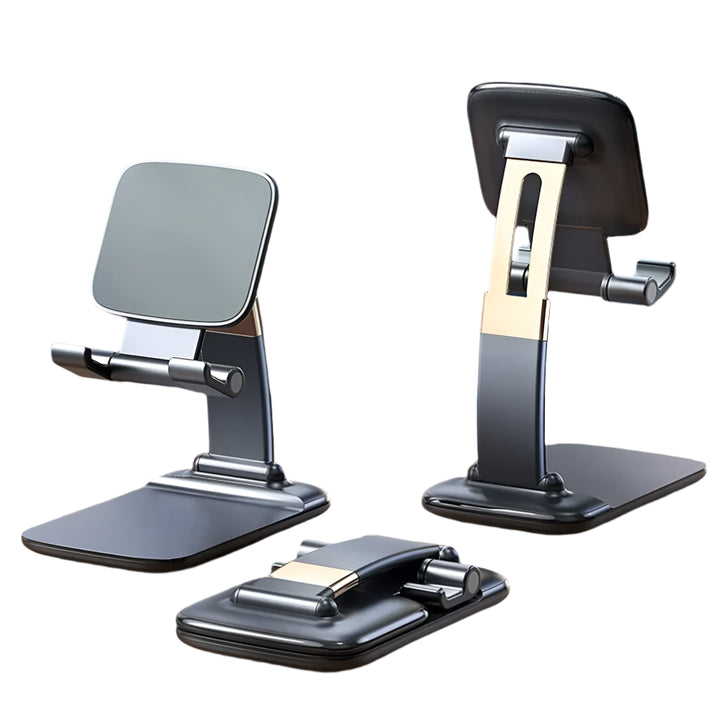 Foldable metal phone stand