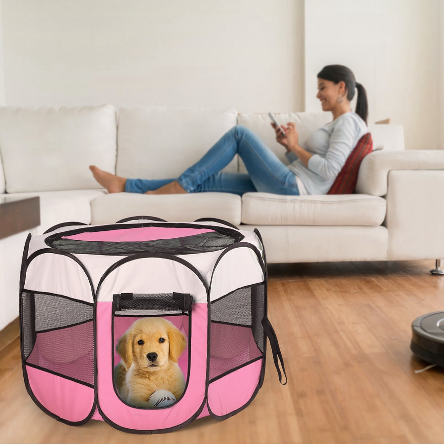 Foldable pet tent for dogs