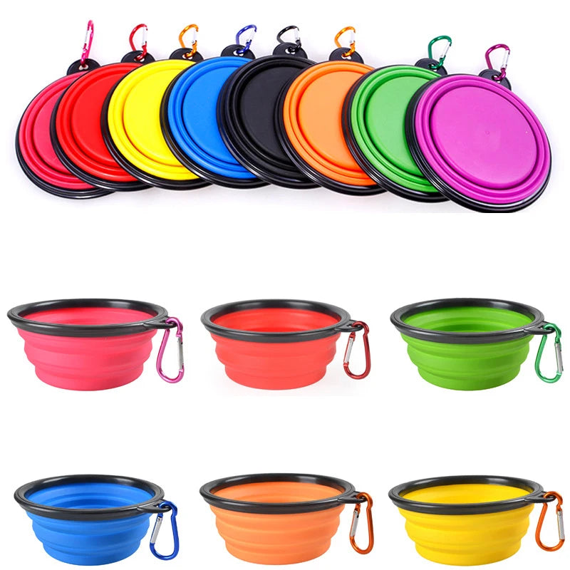 Folding Silicone Dog Bowl