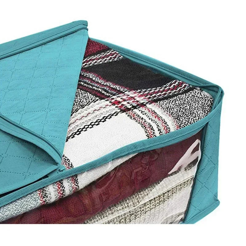 Folding non-woven fabric organizer