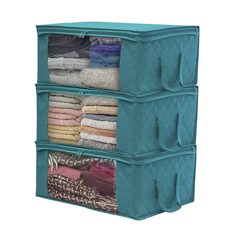 Folding storage for clothes