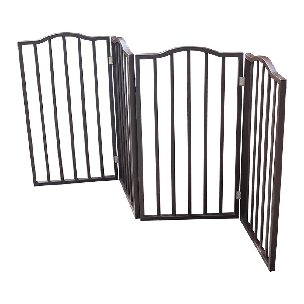 Freestanding dog gate for stairs