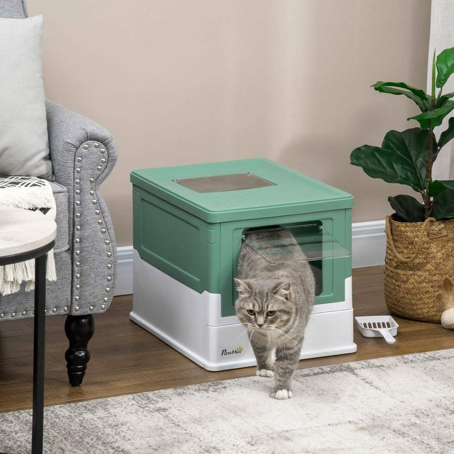 Fully enclosed cat litter box by KLD The Shop