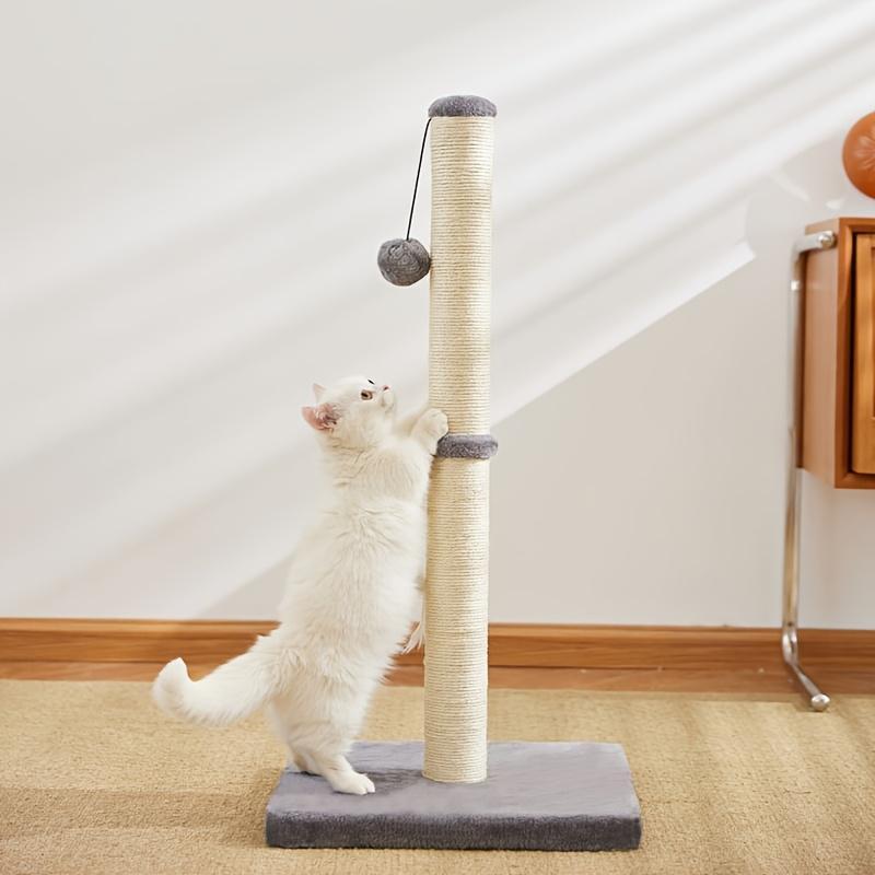 Fun interactive cat scratching post toy