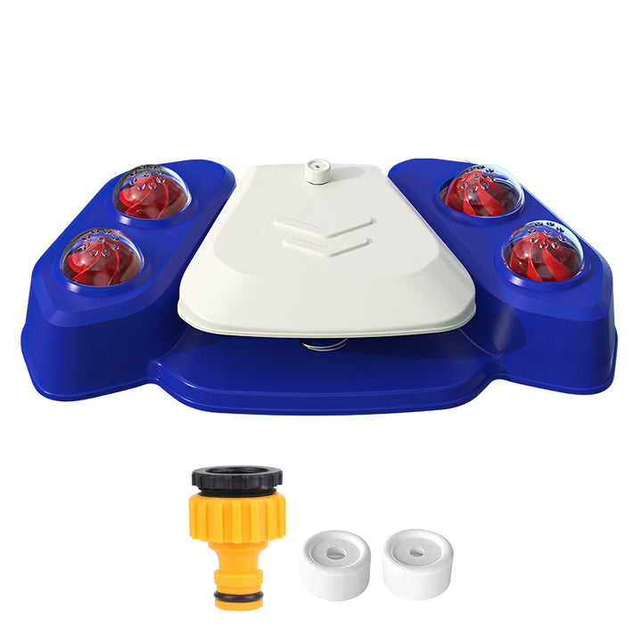 Fun outdoor pet drinking fountain