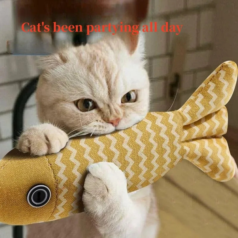 Funny Catnip Fish Toy for Kittens
