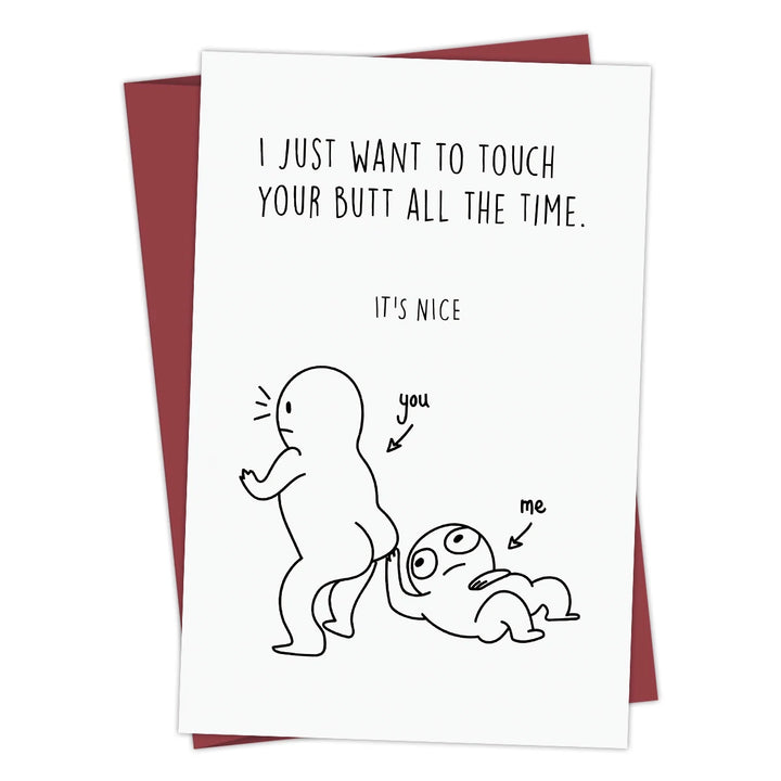 Funny greeting card for husband