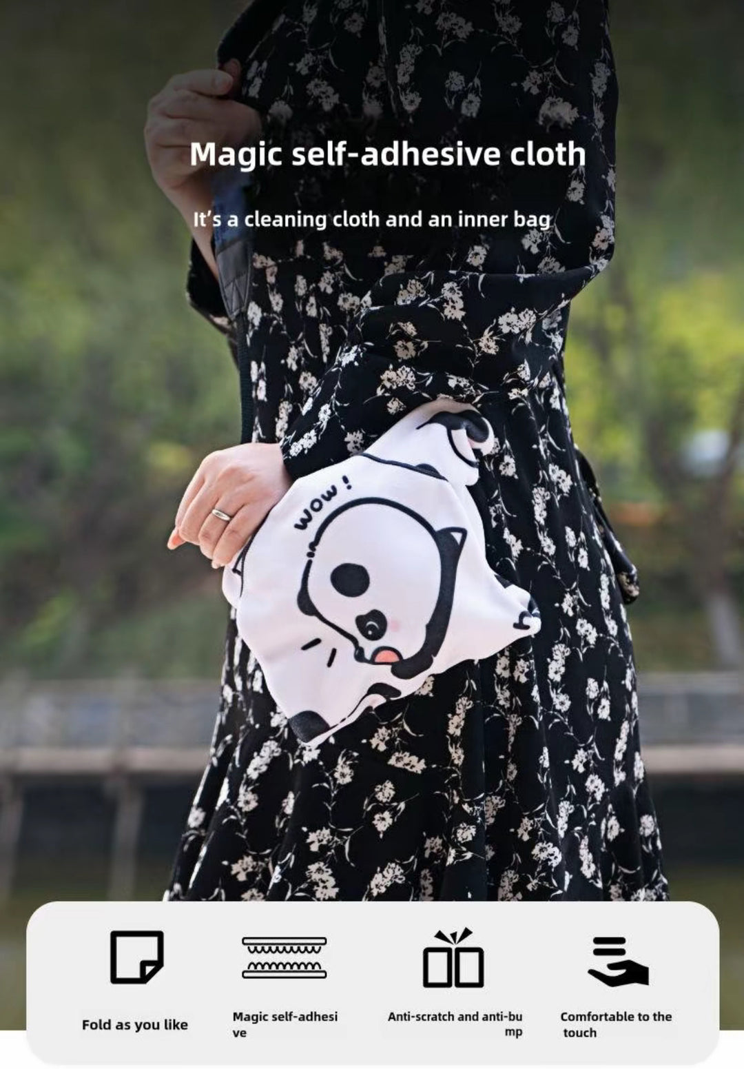 Fur control wrap for cats and kittens