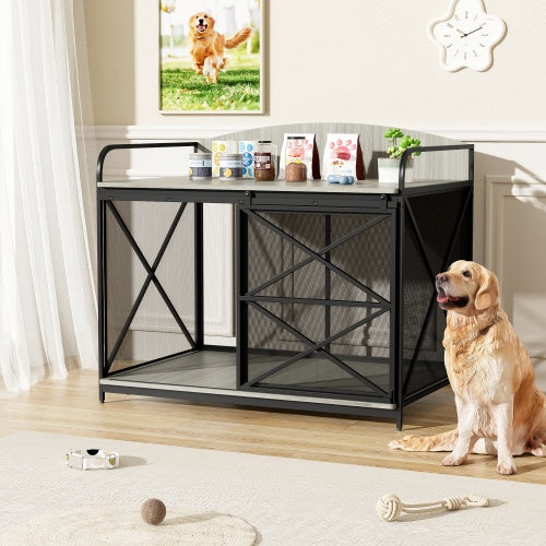 Furniture style dog kennel for homes