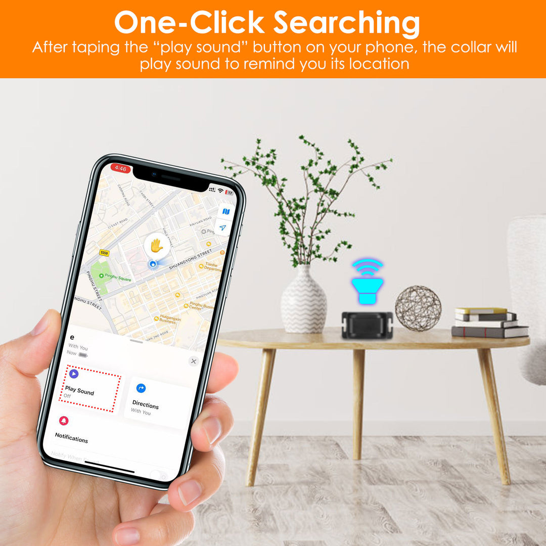 GPS dog fence with collar receiver