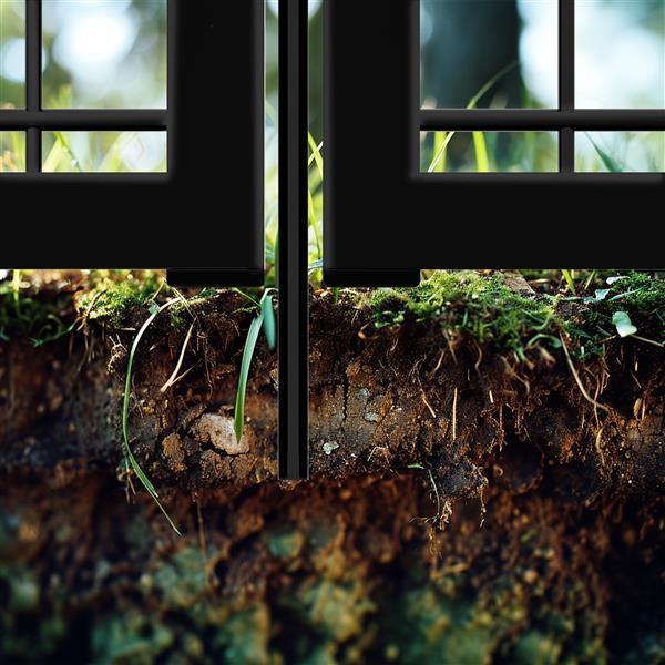 Game field boundary fence