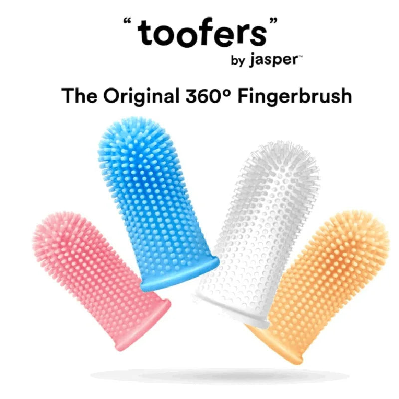 Gentle Finger Toothbrush for Pets
