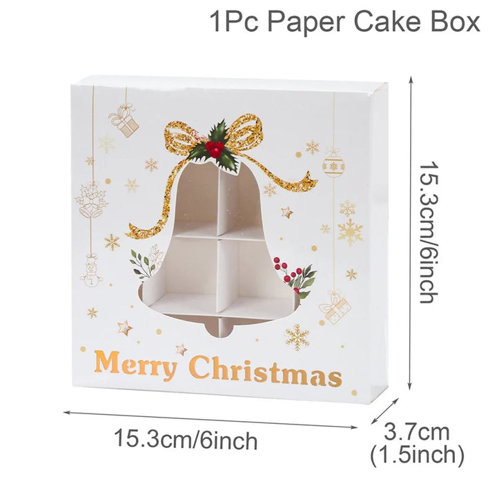 Gift-ready Christmas candy packing boxes