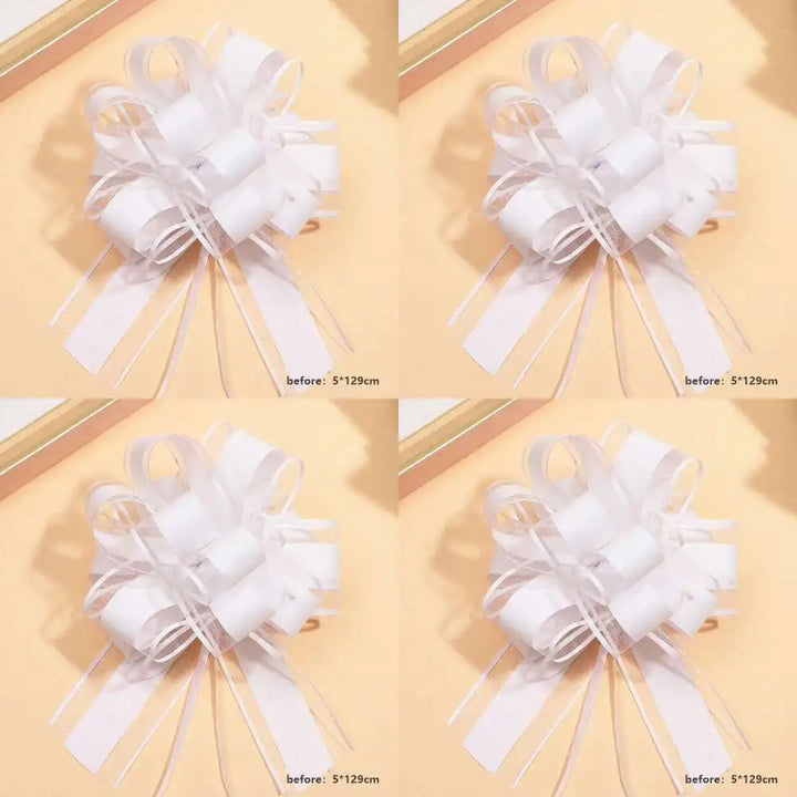 Gift car wrap ribbons for birthdays