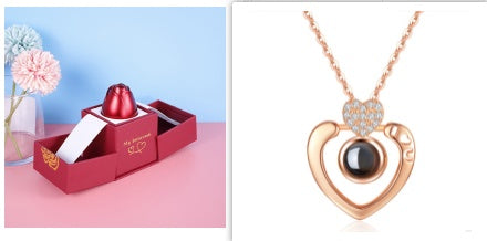 Girlfriend Rose Jewelry Box