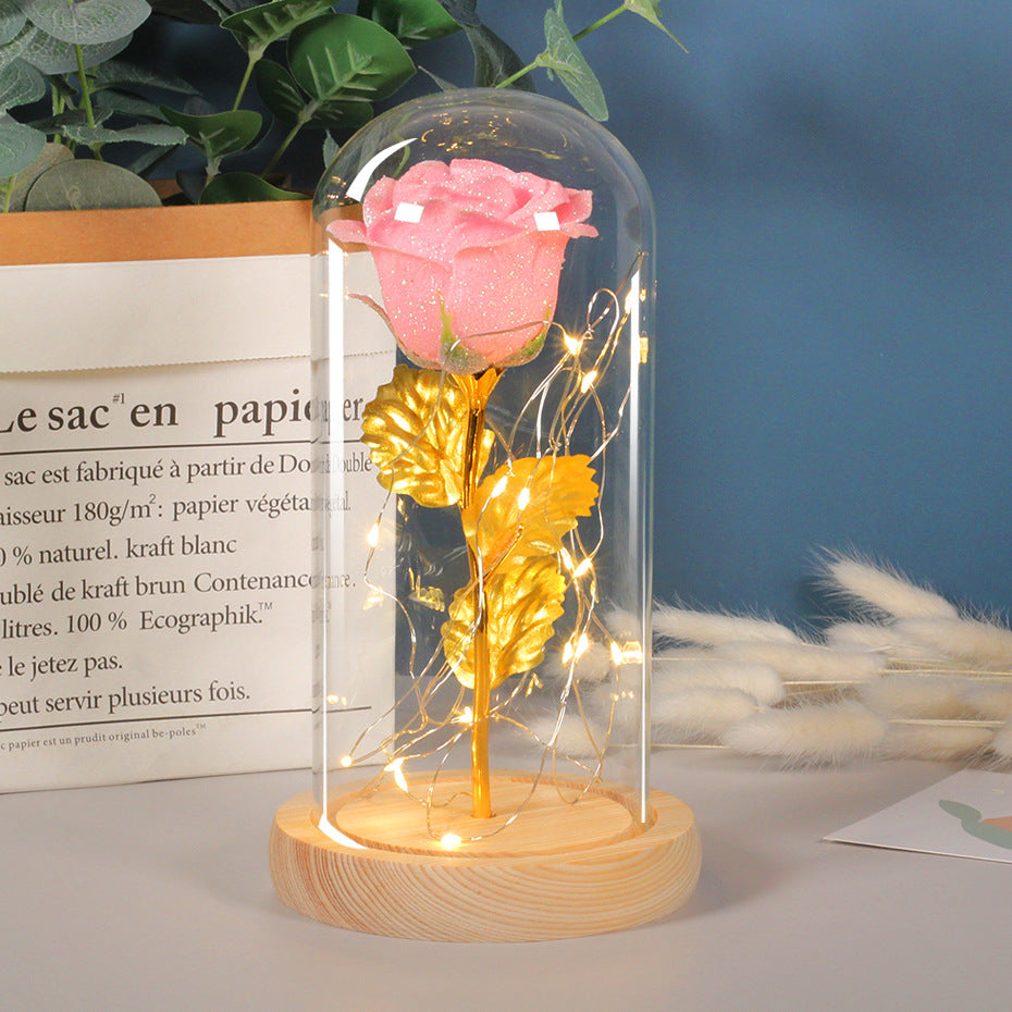 Glass Dome Eternal Rose