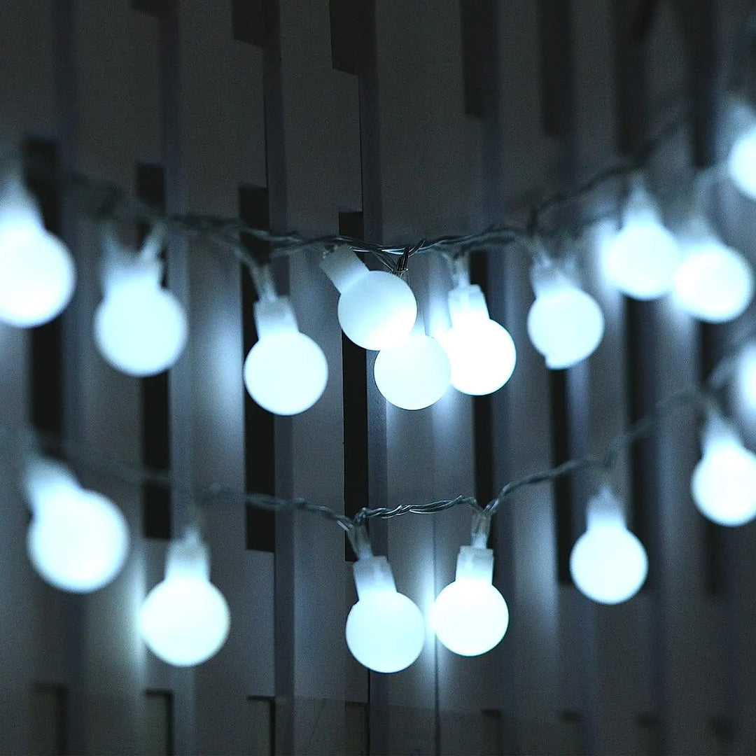 Globe string lights for Christmas parties