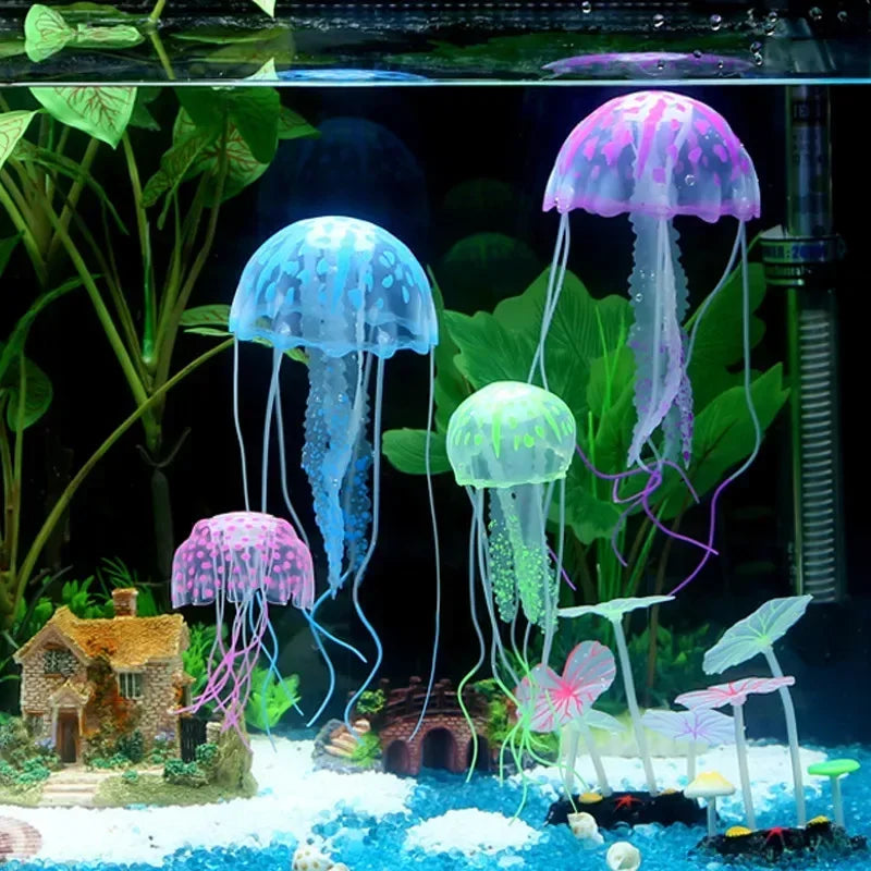 Glowing Artificial Jellyfish Decoration