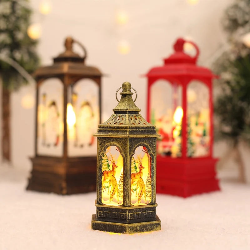 Glowing lantern lights for holiday ambiance