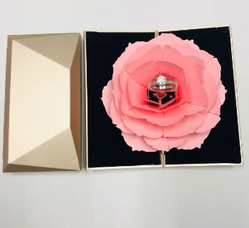Gold Ring Gift Box