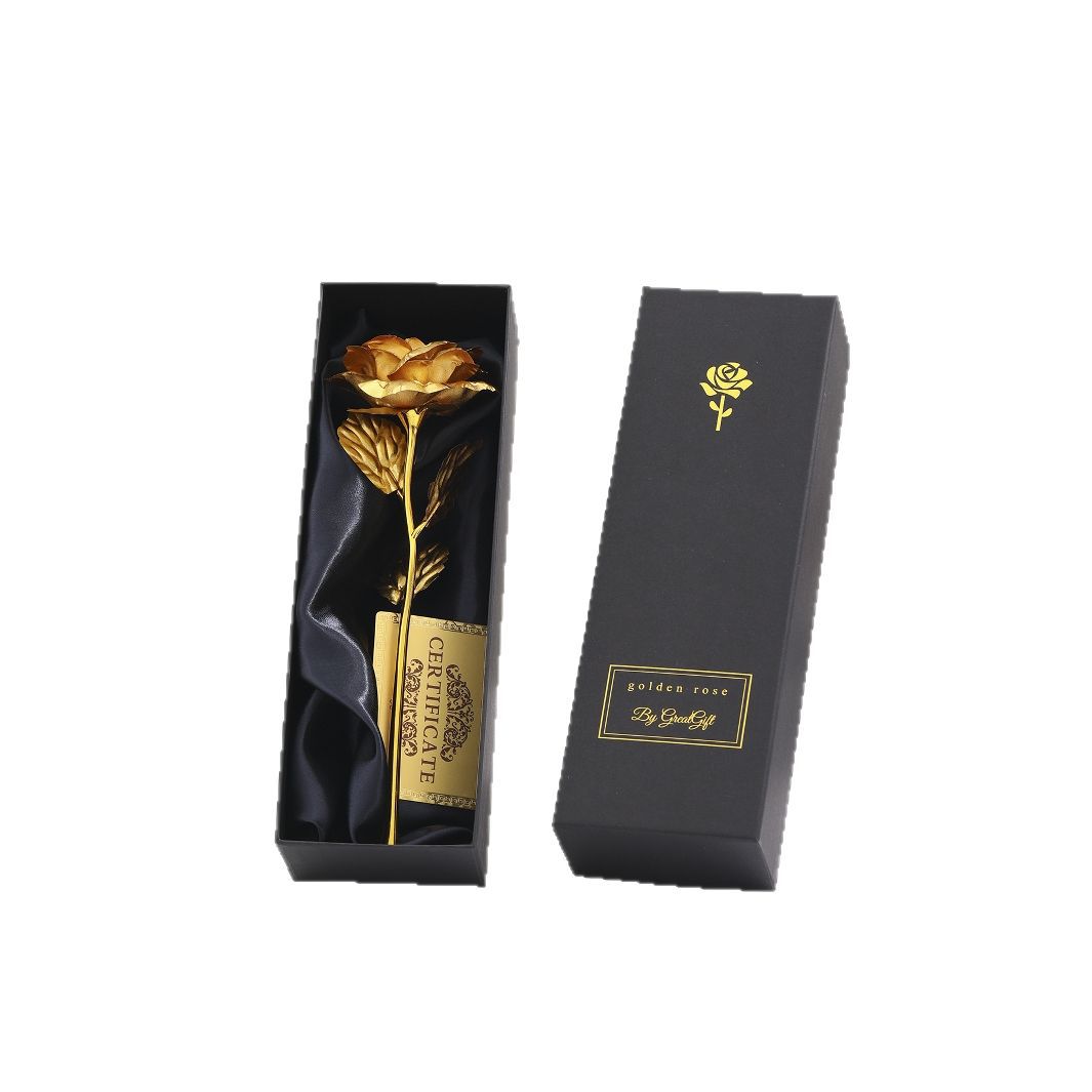 Gold rose foil girls gift