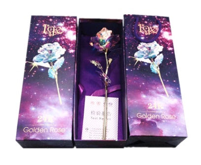 Golden Rose Flower with No Light