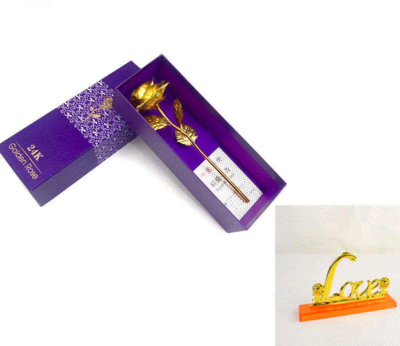 Golden Rose Gift