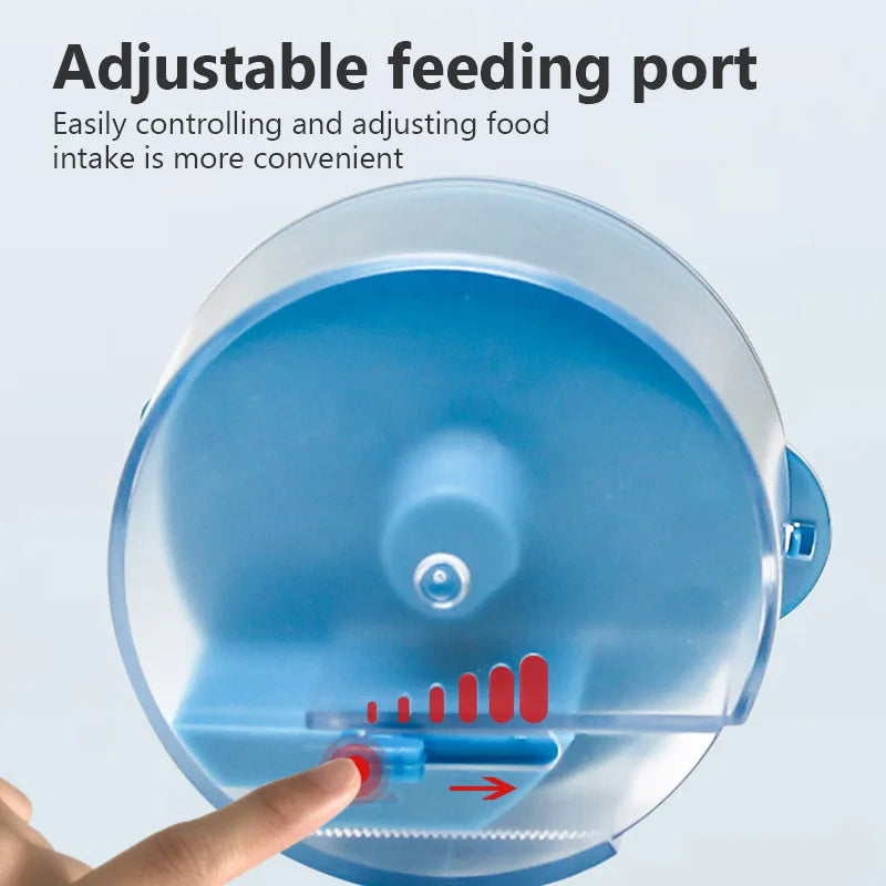 Goldfish automatic feeder with large capacity.