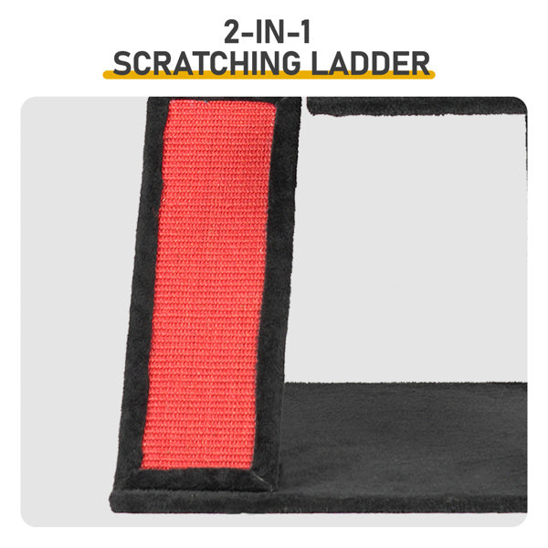 Gothic Halloween cat tree tower