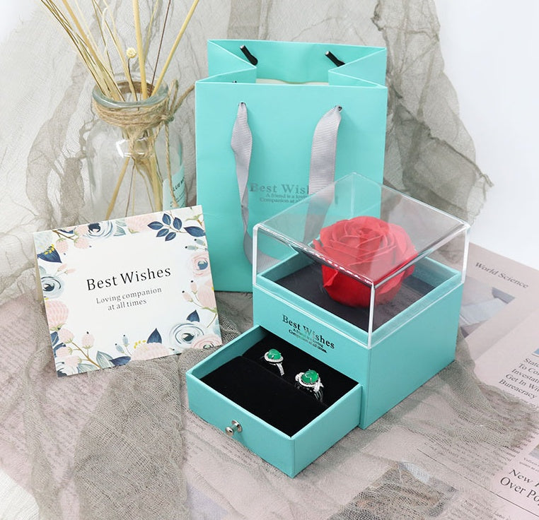 Green Ring Display Box