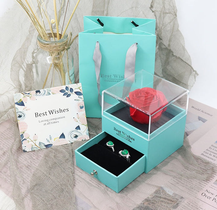 Green Ring Display Box