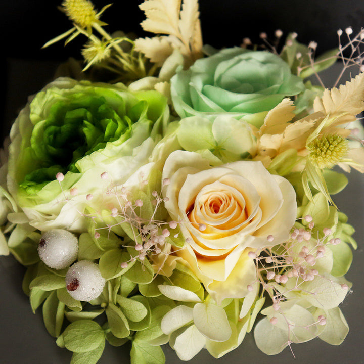Green Rose Gift Box