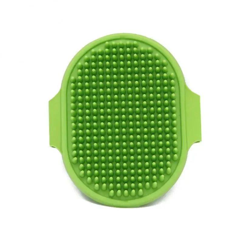 Green Silicone Washing Glove For Dogs 