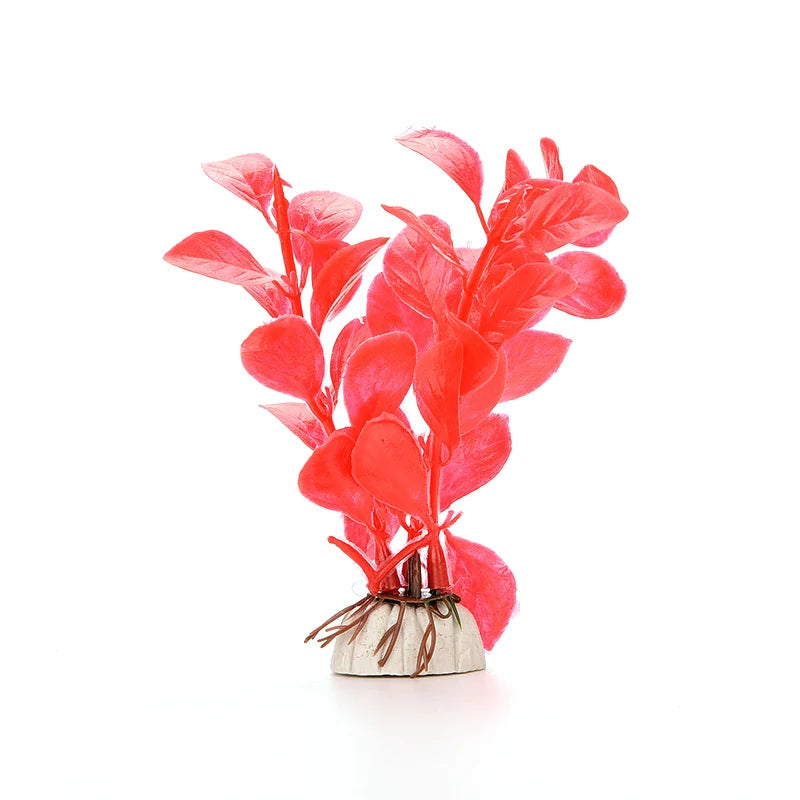 Green aquatic plant ornament