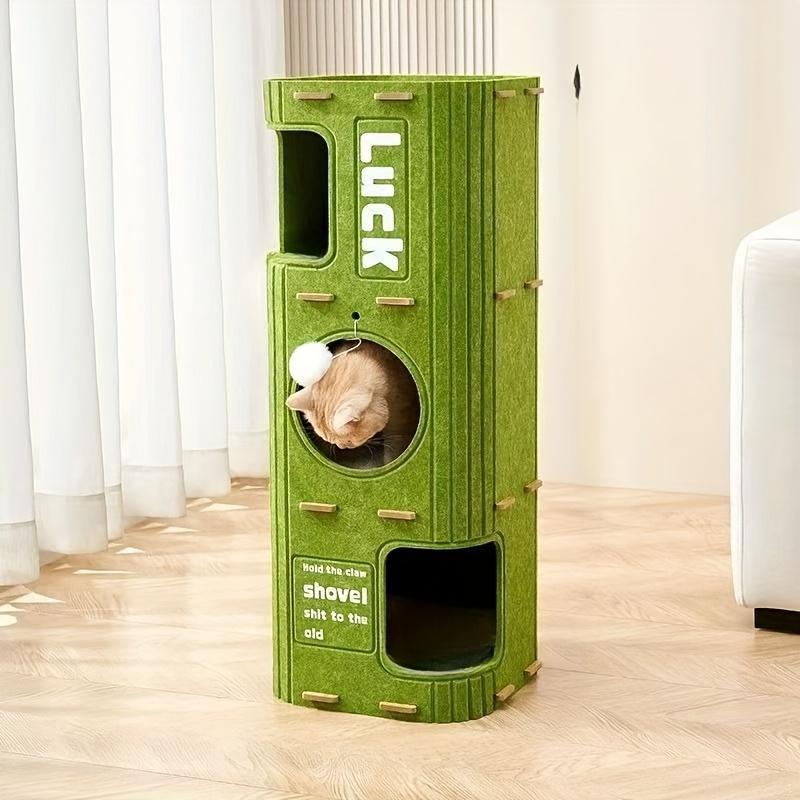 Green cat playhouse