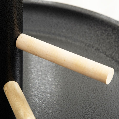 Grey bird perch with round tray