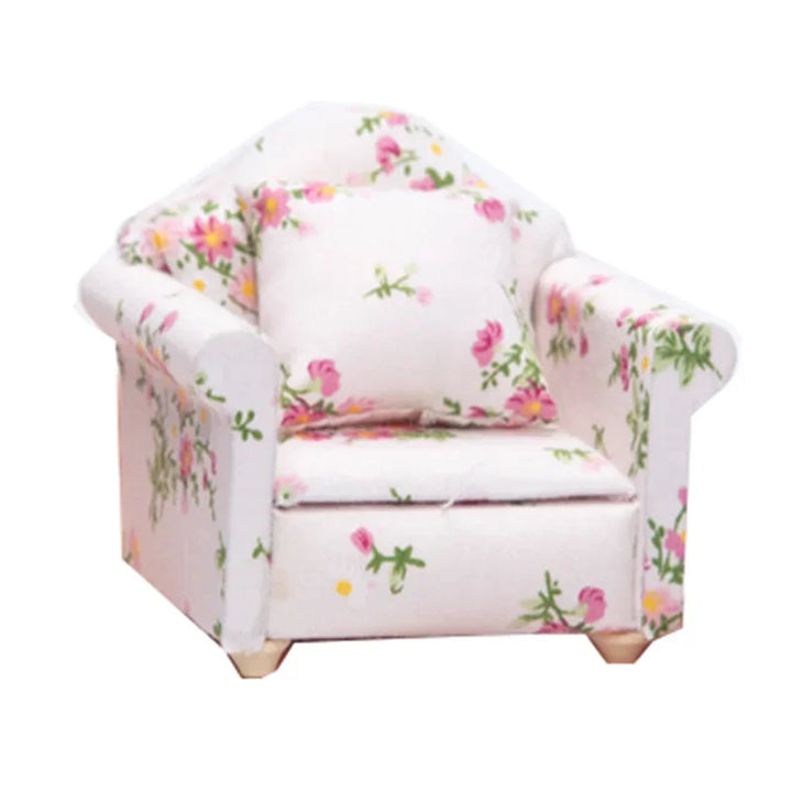 Guinea Pig Floral Print Sofa Bed